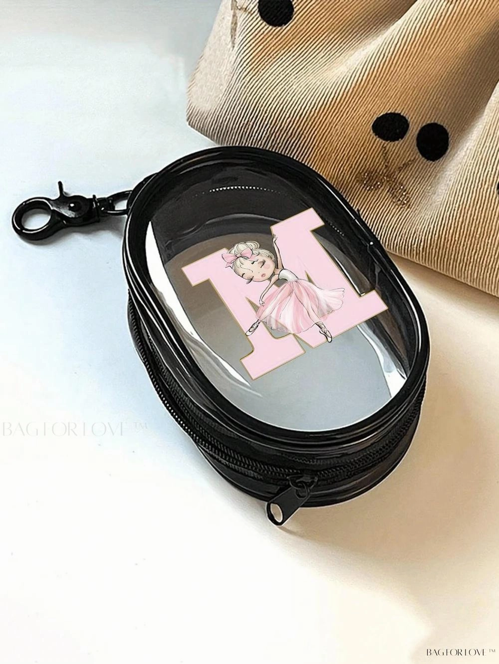 BagForLove - Compact Carry-On Case with Keychain Attachment