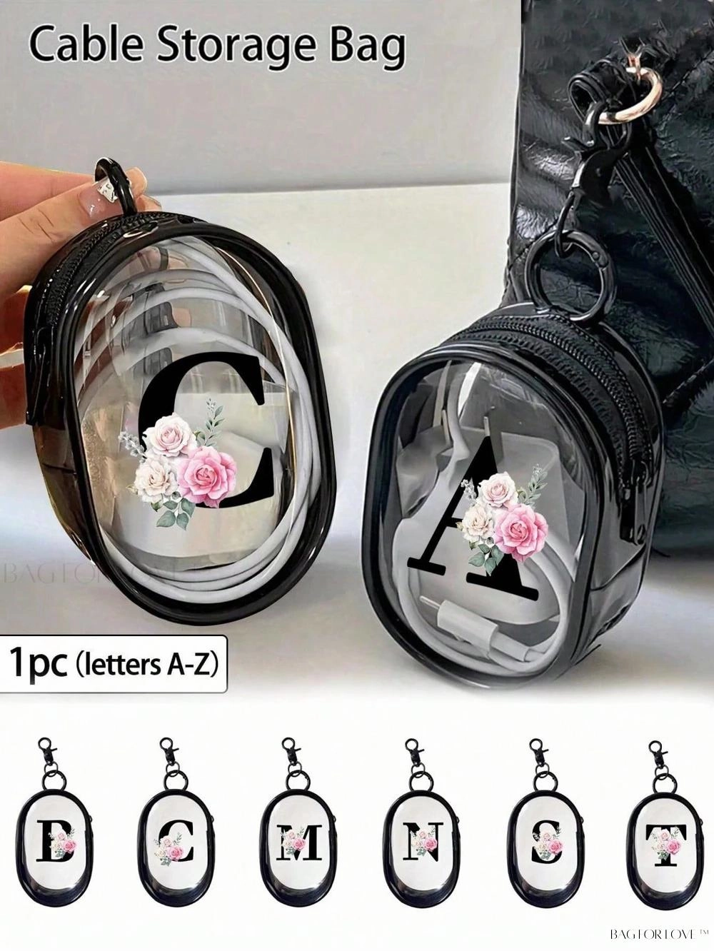 BagForLove - Compact Carry-On Case with Keychain Attachment