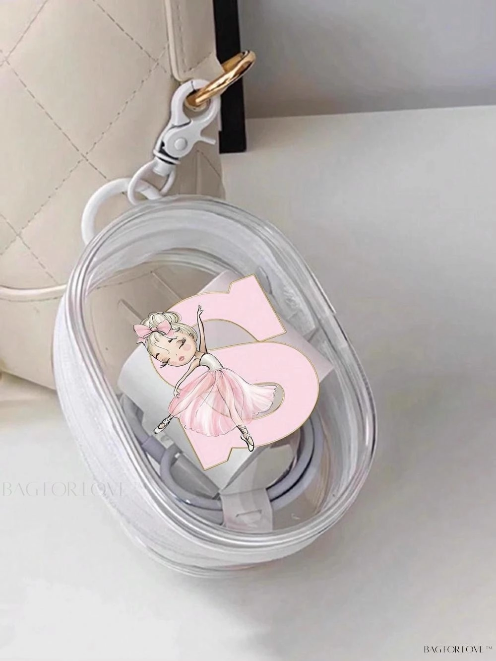 BagForLove - Compact Carry-On Case with Keychain Attachment