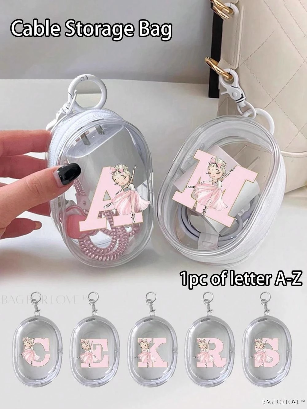 BagForLove - Compact Carry-On Case with Keychain Attachment