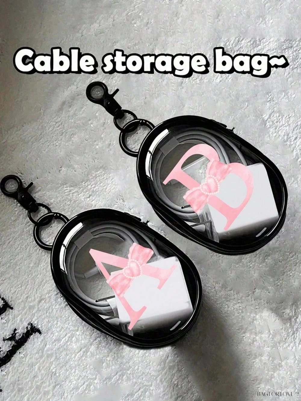 BagForLove - Compact Carry-On Case with Keychain Attachment