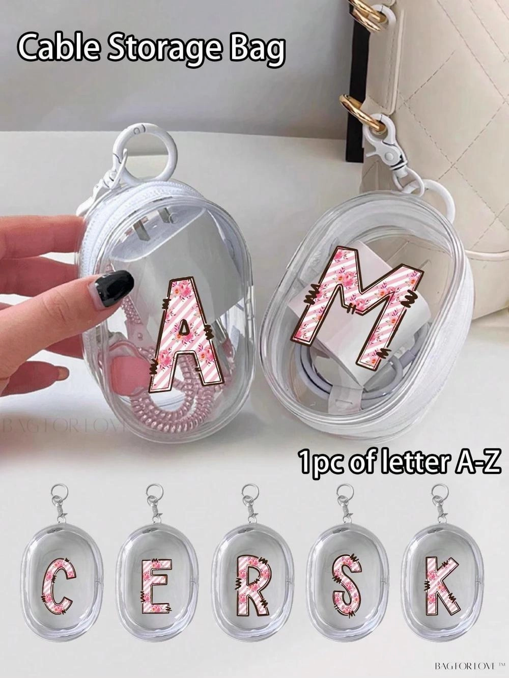 BagForLove - Compact Carry-On Case with Keychain Attachment