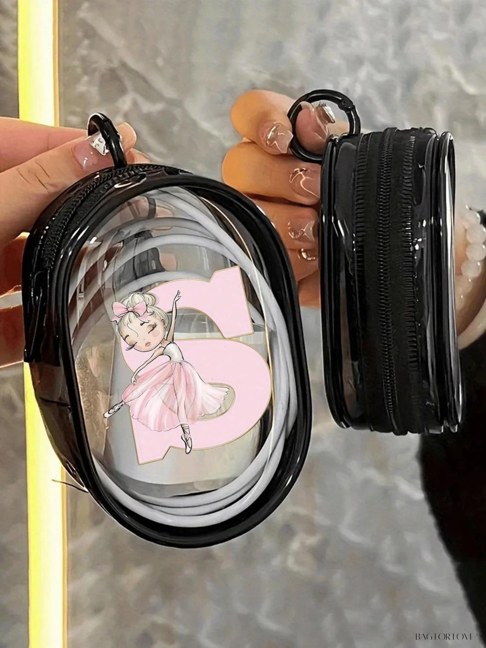 BagForLove - Compact Carry-On Case with Keychain Attachment