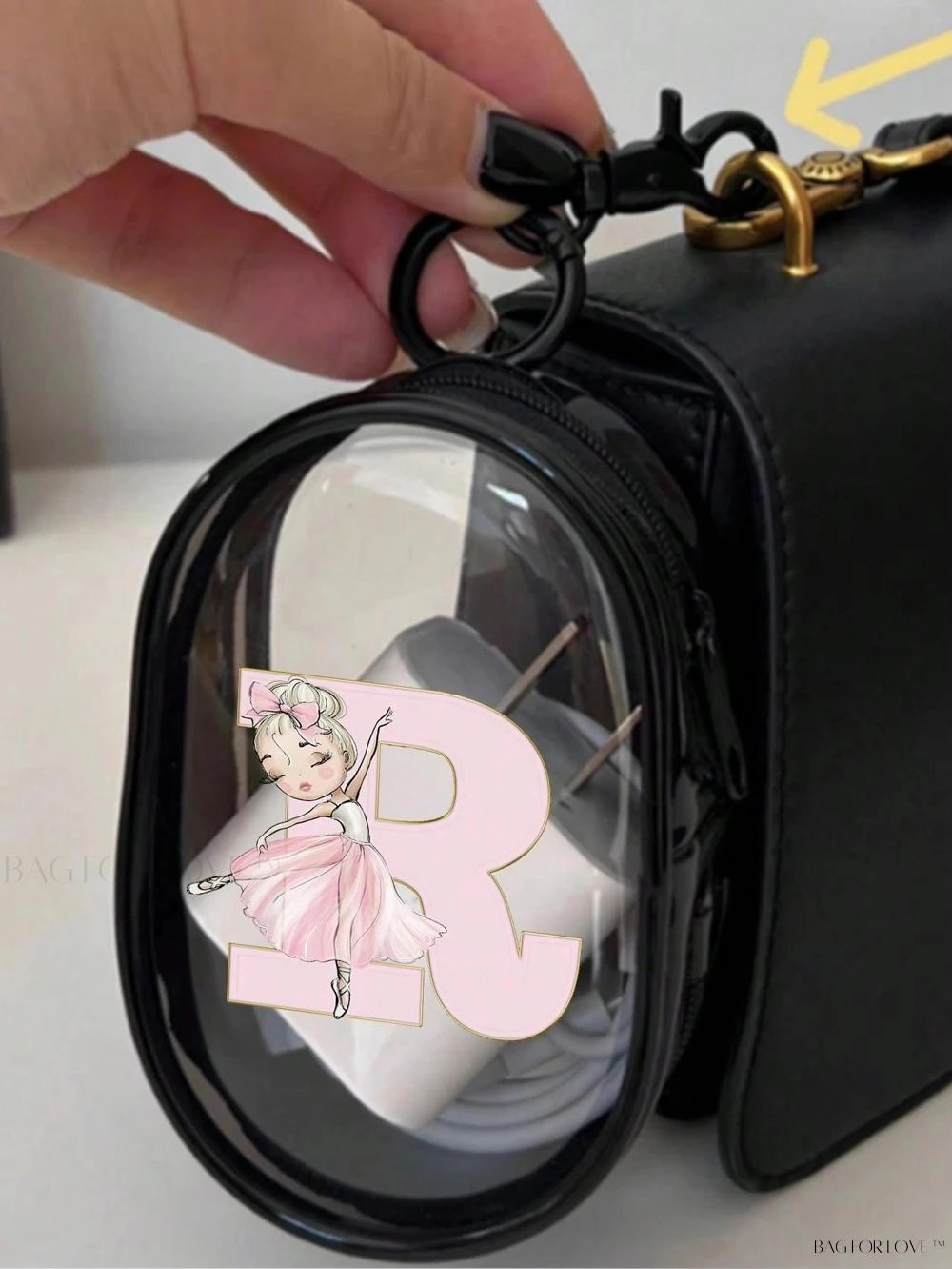 BagForLove - Compact Carry-On Case with Keychain Attachment