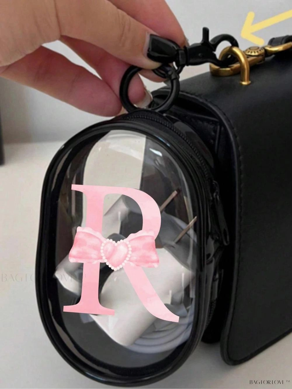 BagForLove - Compact Carry-On Case with Keychain Attachment
