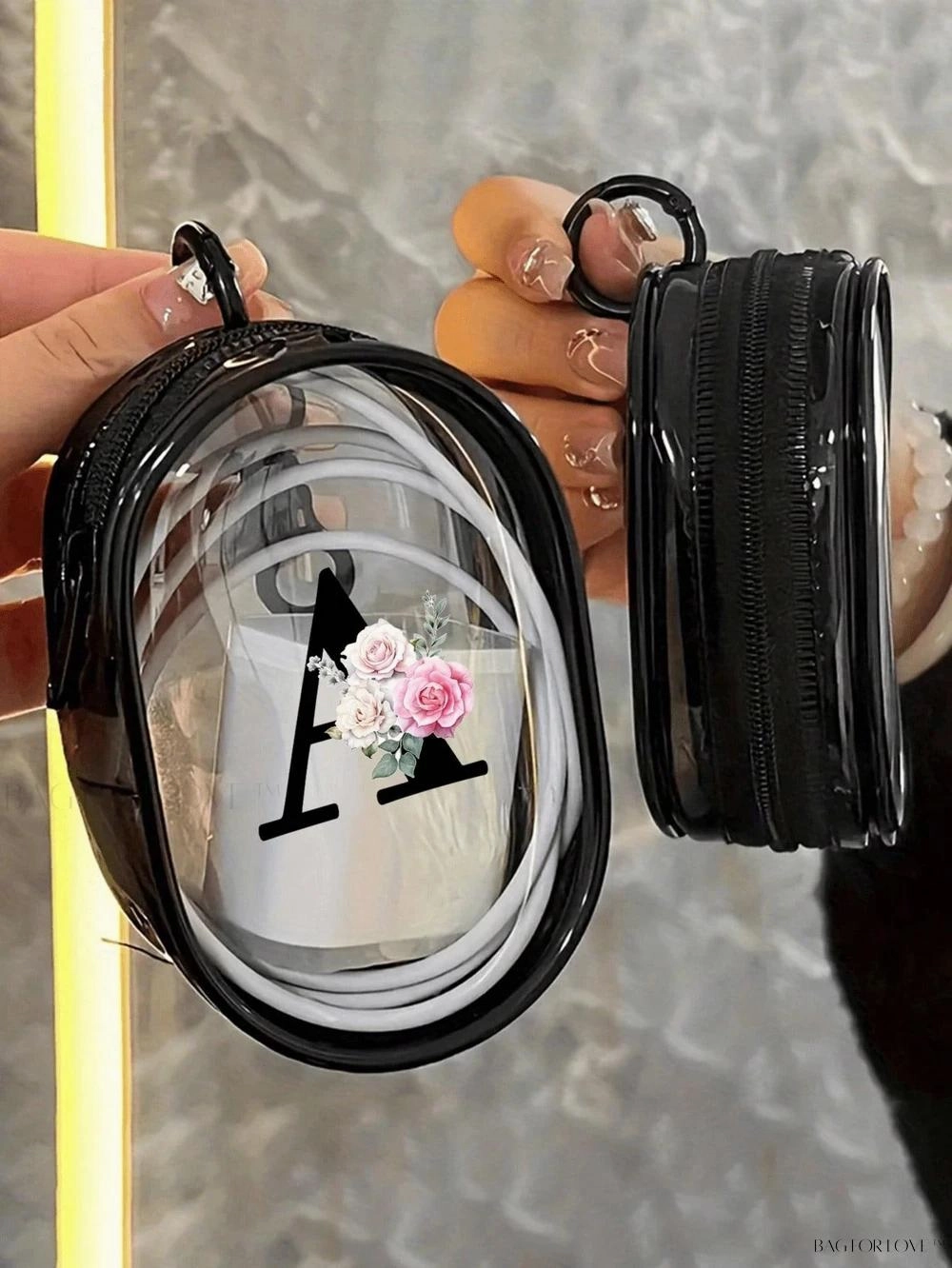 BagForLove - Compact Carry-On Case with Keychain Attachment