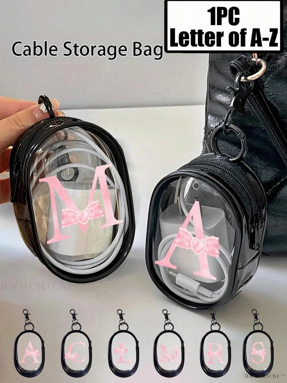 BagForLove - Compact Carry-On Case with Keychain Attachment