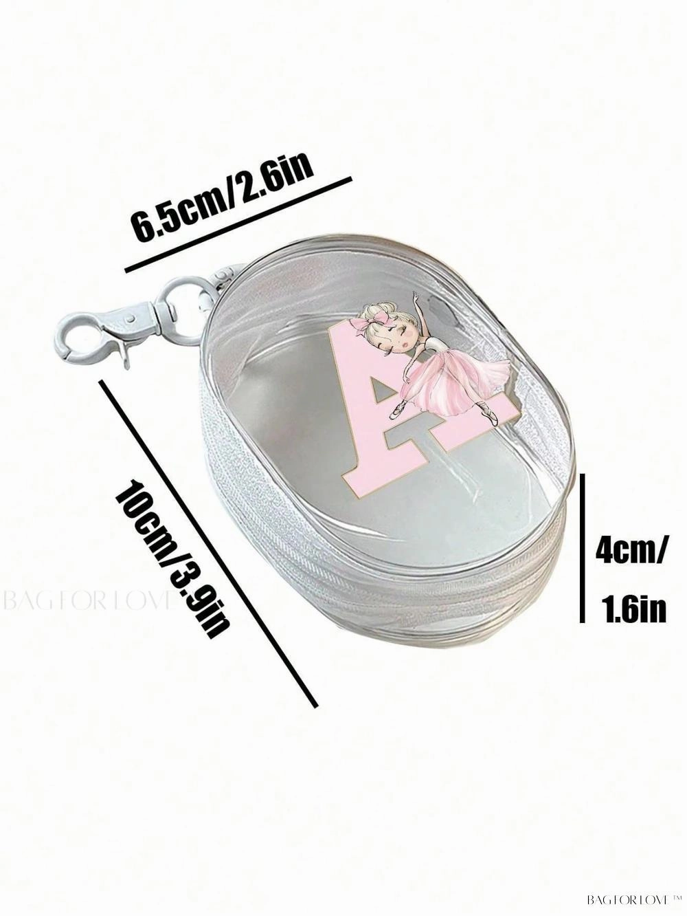 BagForLove - Compact Carry-On Case with Keychain Attachment