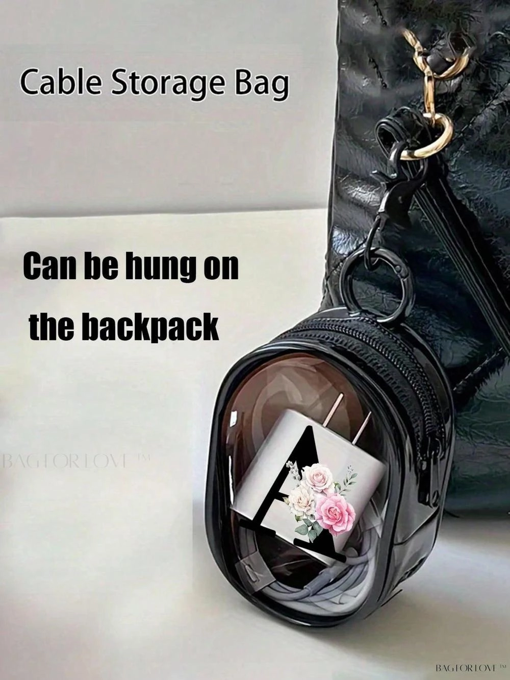 BagForLove - Compact Carry-On Case with Keychain Attachment