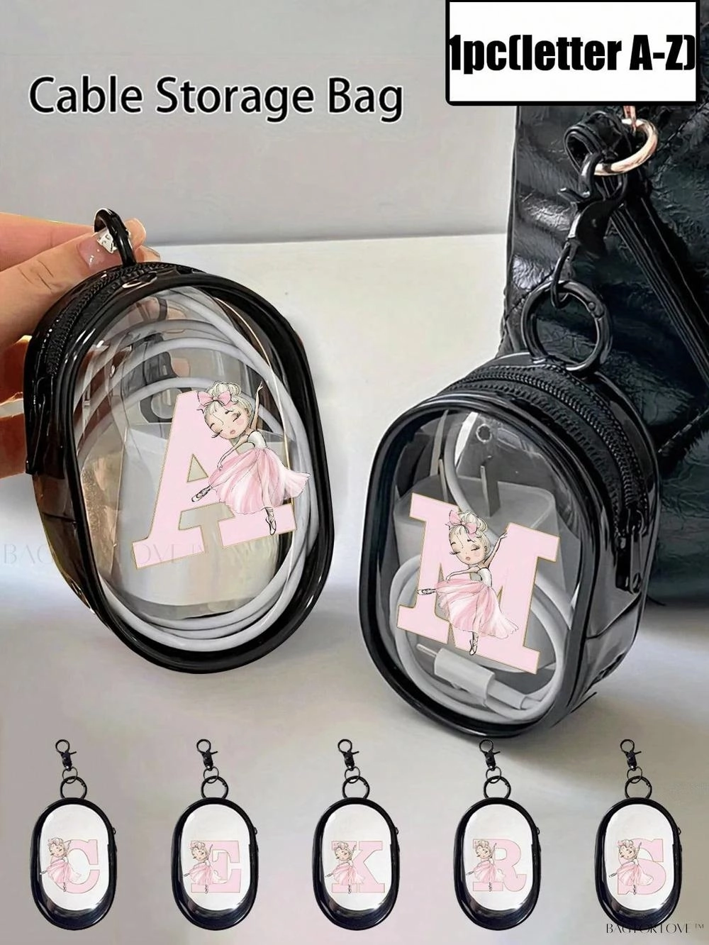 BagForLove - Compact Carry-On Case with Keychain Attachment