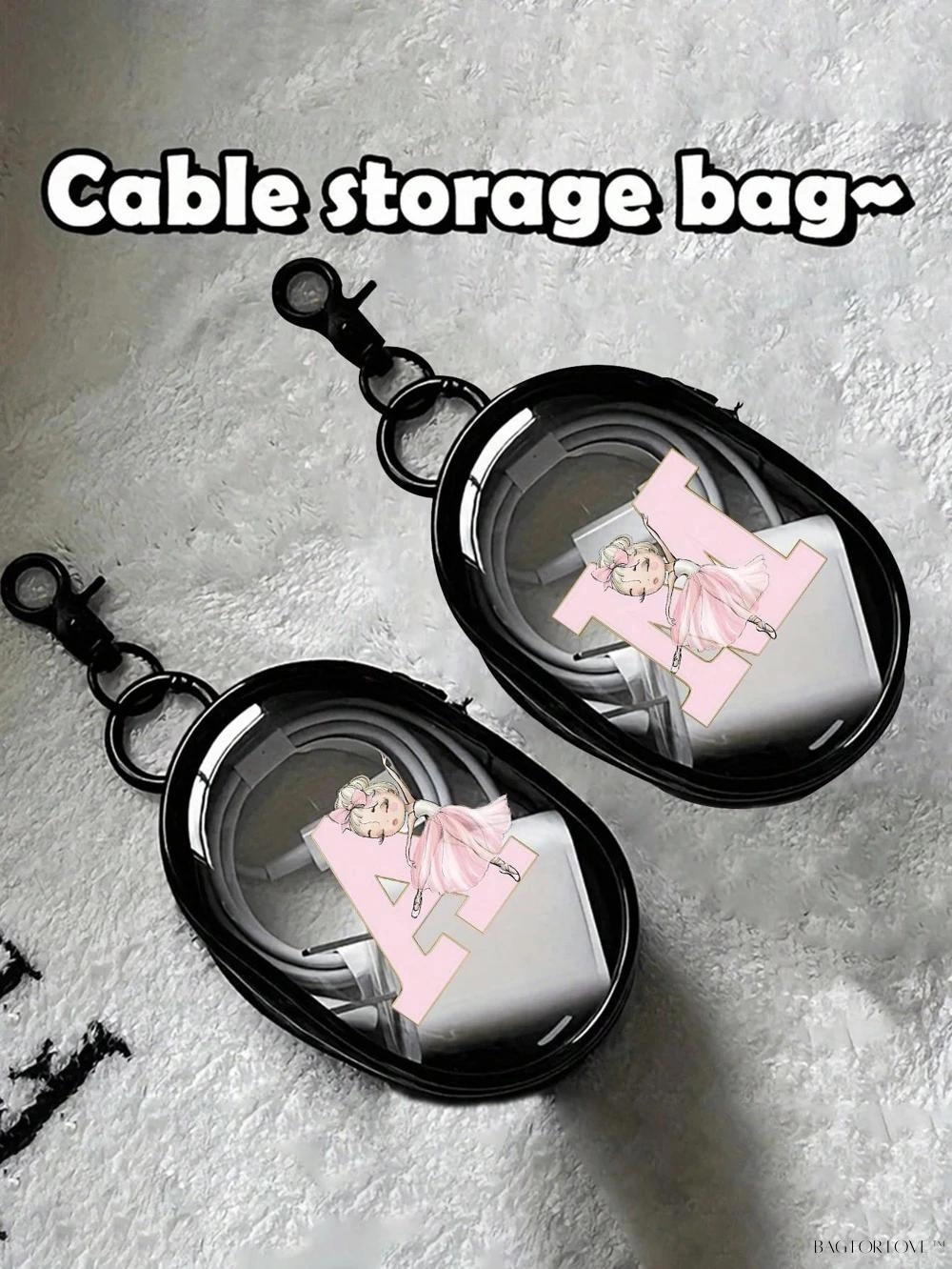 BagForLove - Compact Carry-On Case with Keychain Attachment