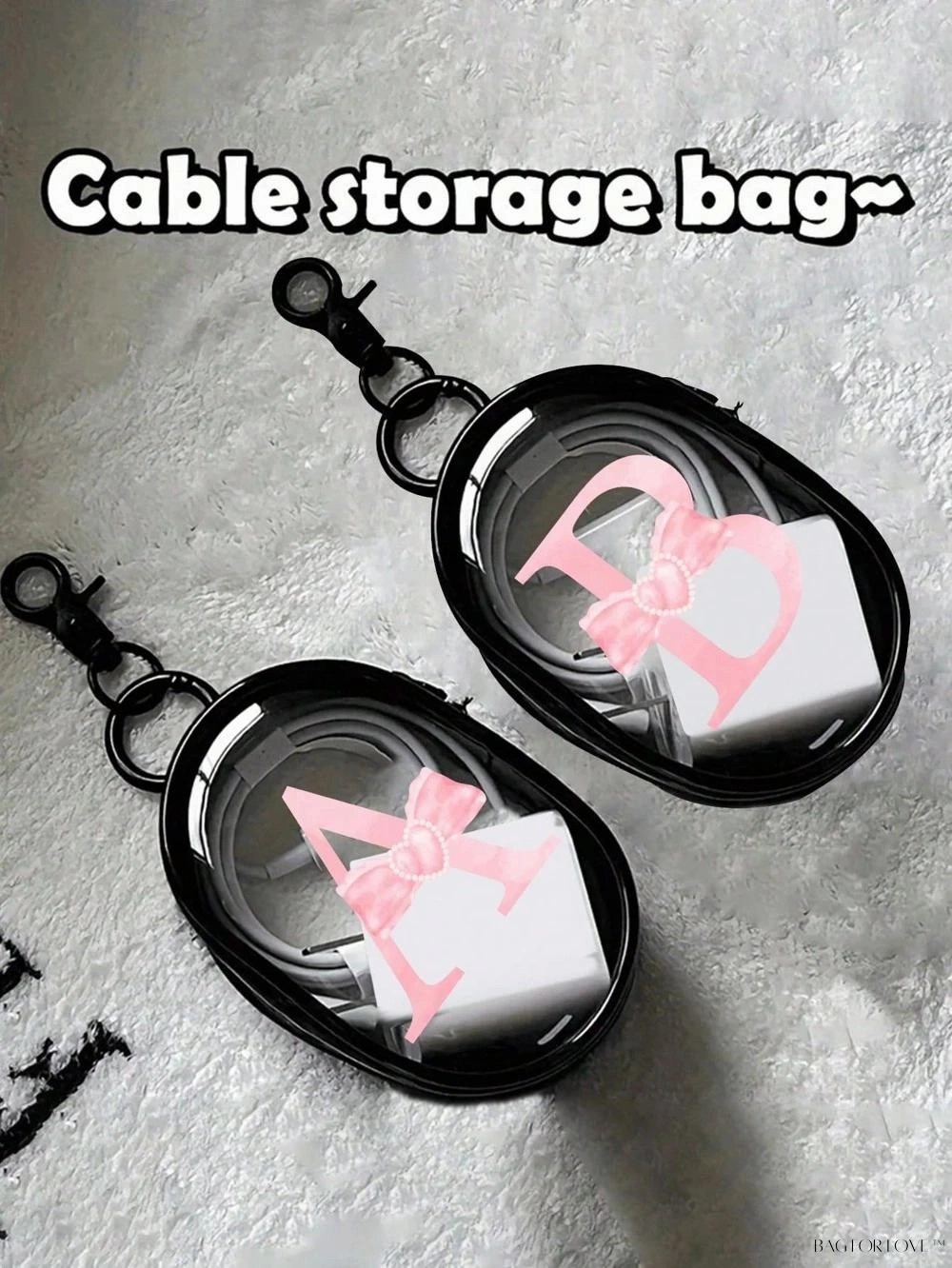 BagForLove - Compact Carry-On Case with Keychain Attachment