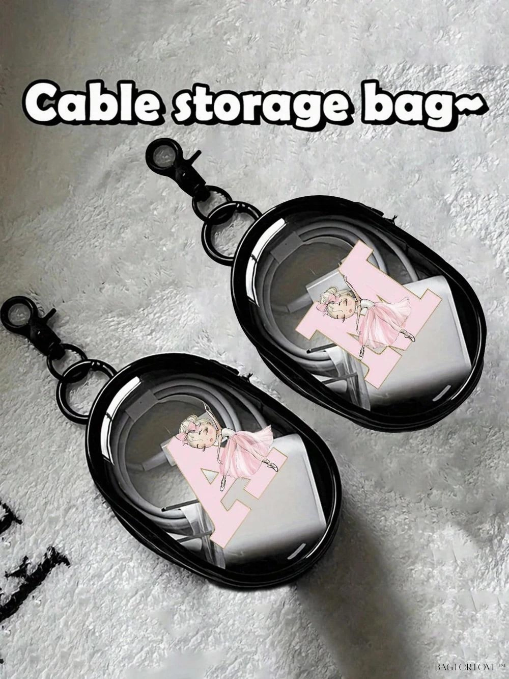 BagForLove - Compact Carry-On Case with Keychain Attachment