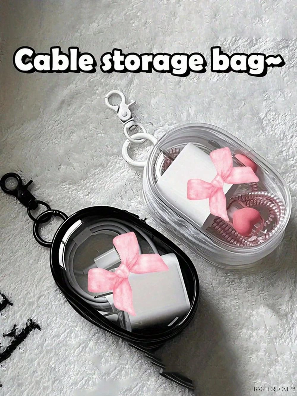 BagForLove - Compact Carry-On Case with Keychain Attachment