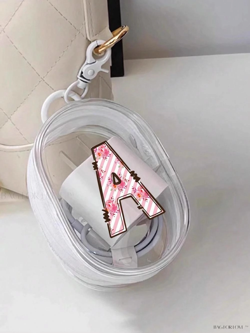 BagForLove - Compact Carry-On Case with Keychain Attachment