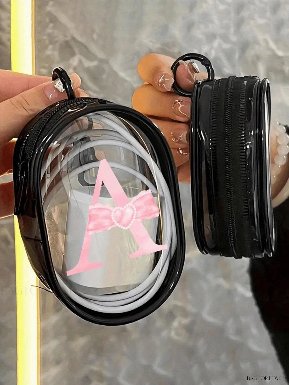 BagForLove - Compact Carry-On Case with Keychain Attachment