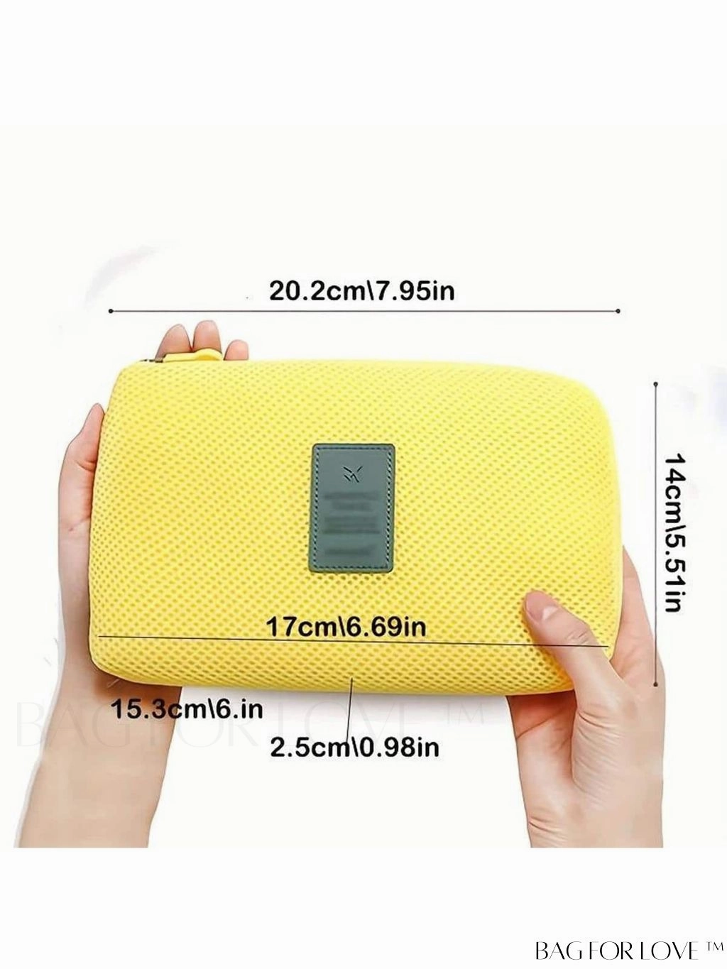 BagForLove - Portable Cable Charger Storage Bag: Efficient and Compact Power Bank Travel Organizer