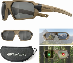 Ballistic Tactical Impact Protection Anti Fog Shooting Glasses Military Grade Airsoft Range…