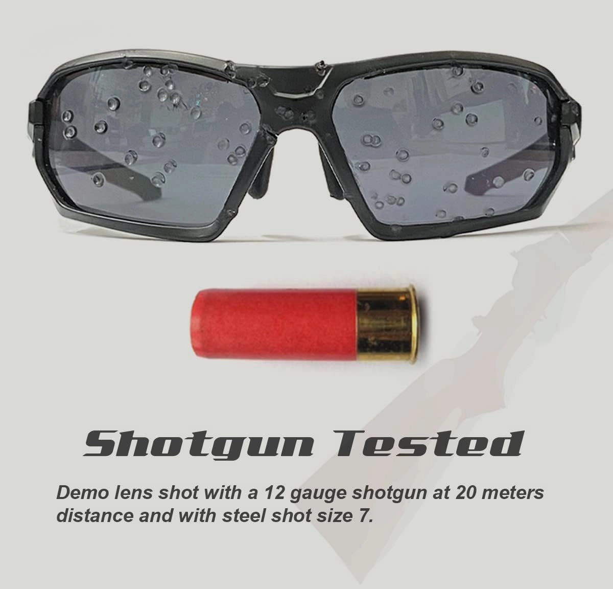 Ballistic Tactical Impact Protection Anti Fog Shooting Glasses Military Grade Airsoft Range…