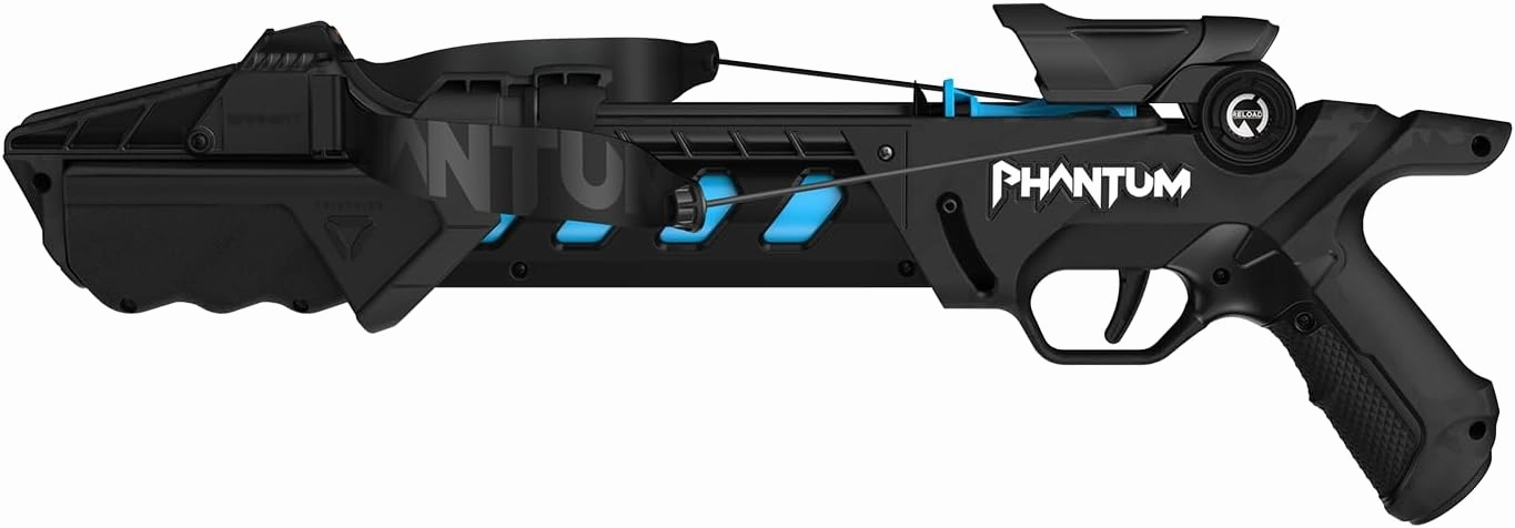 BARNETT Phantum Series Suction Crossbow, Pump Action Suction Dart Crossbow Flies Over 30 Feet, Safe Indoors & Out, Ages 8 ,