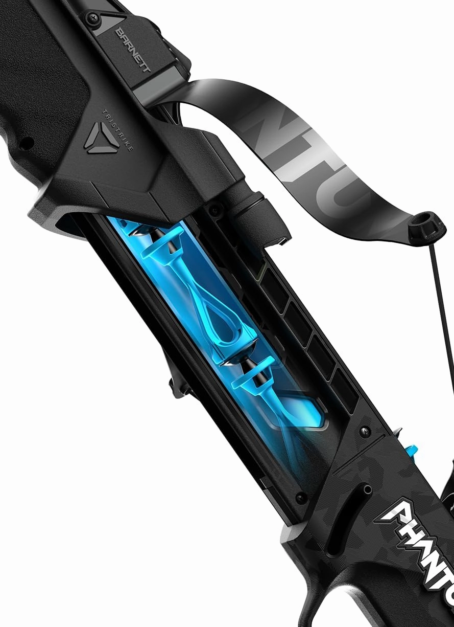 BARNETT Phantum Series Suction Crossbow, Pump Action Suction Dart Crossbow Flies Over 30 Feet, Safe Indoors & Out, Ages 8 ,