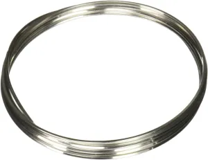 Beadalon 180S-218 18-Gauge Stainless Steel Square Bright Wire for Jewelry Making, 1.75m