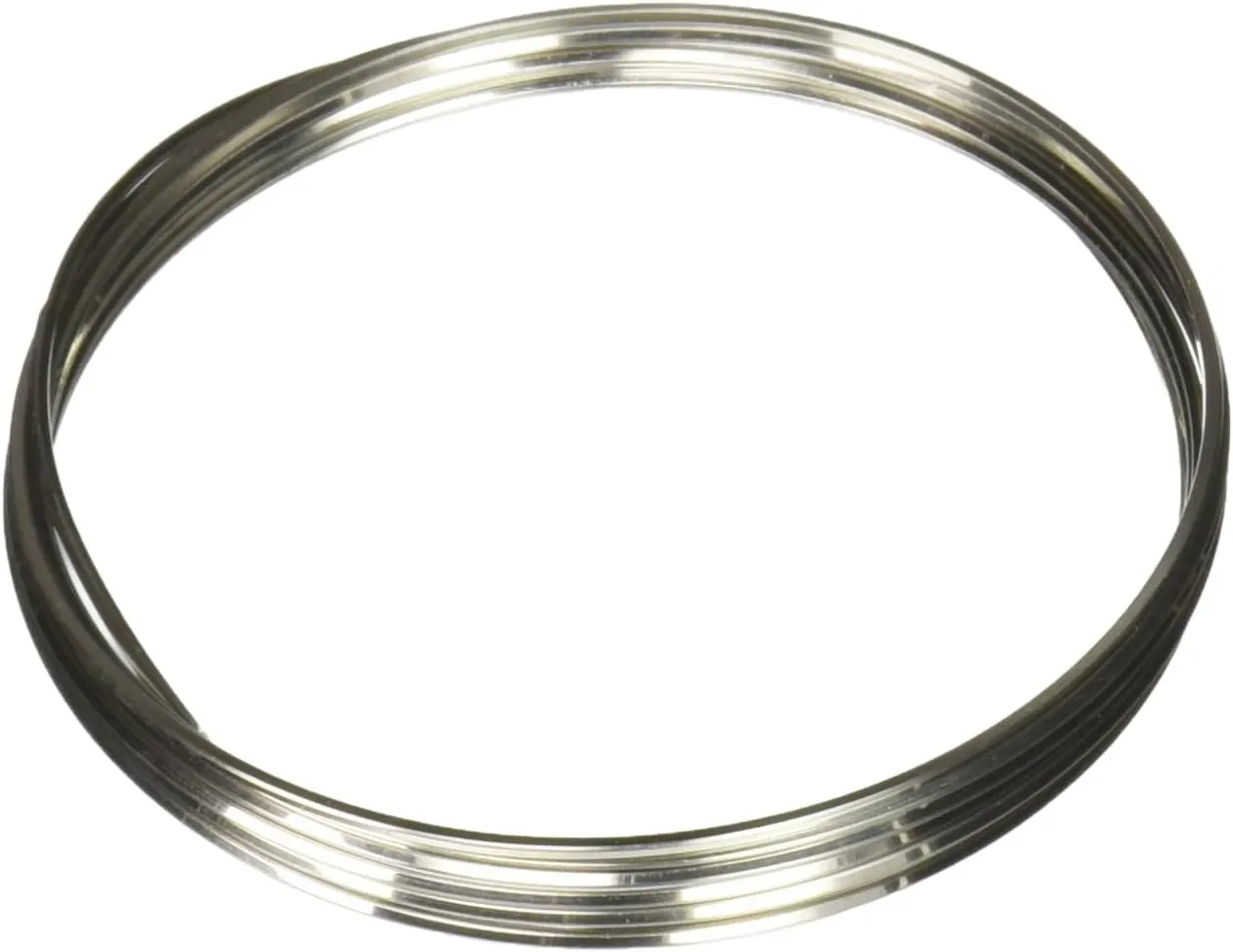 Beadalon 180S-218 18-Gauge Stainless Steel Square Bright Wire for Jewelry Making, 1.75m
