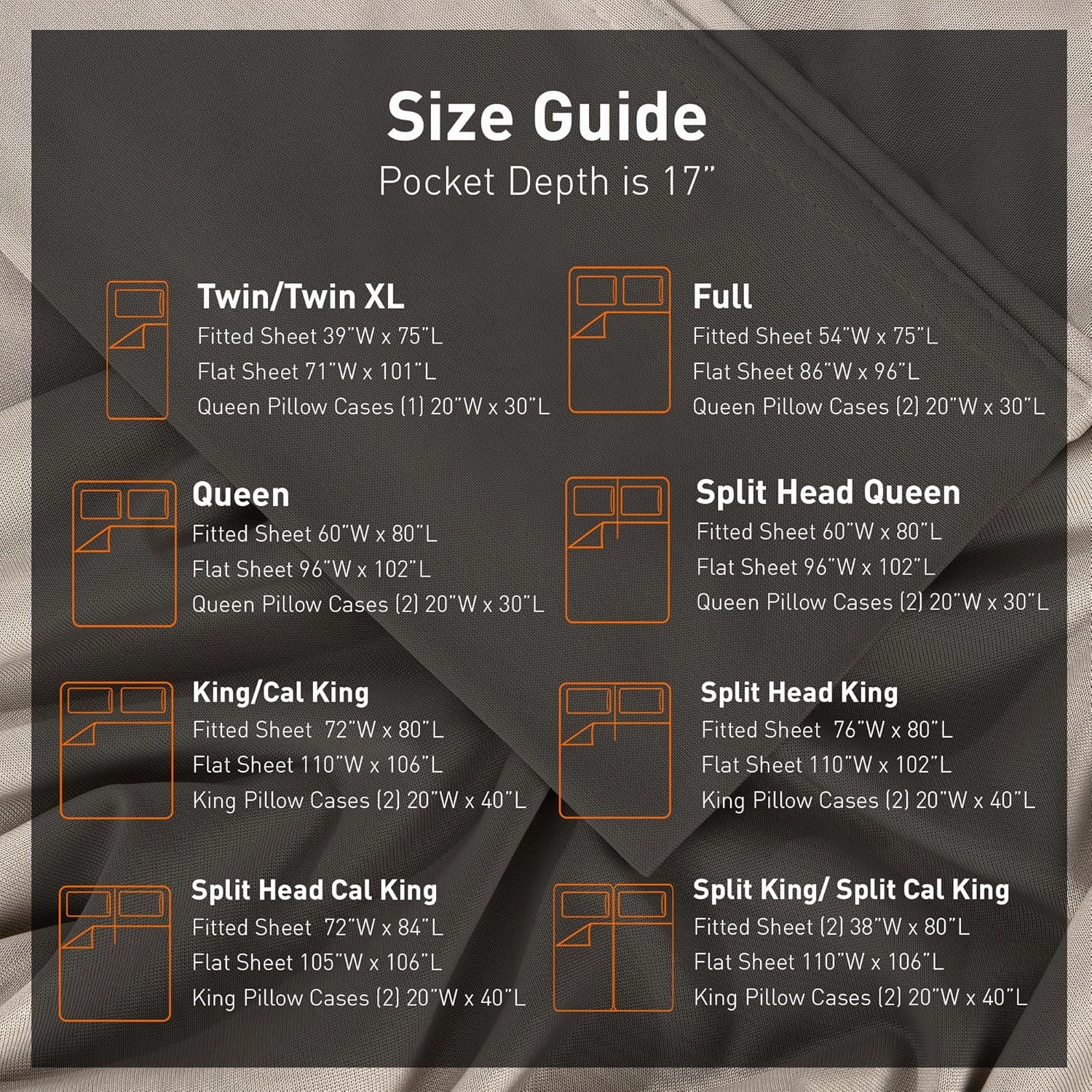 Bedgear Dri-Tec Queen Size Bed Sheet Set - Moisture-Wicking and Cooling Sheet Set - Temperature Regulating - Deep Pocket Fitted and Flat Sheets - Adjustable Base Friendly - Medium Beige