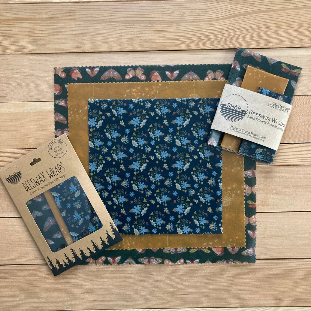Beeswax Wraps Starter Set