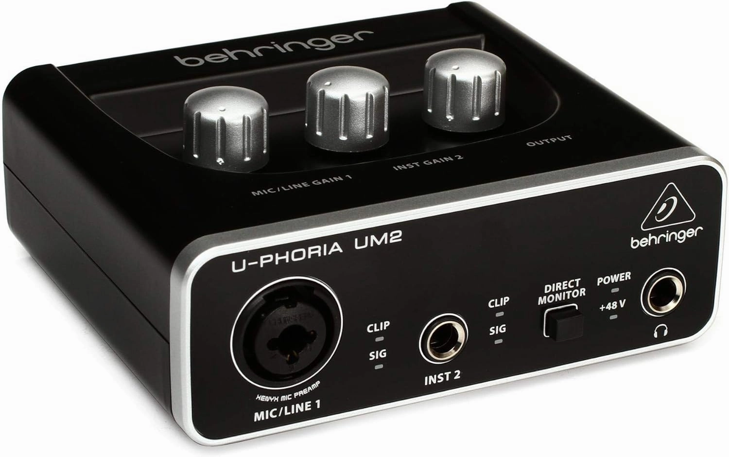 Behringer U-Phoria UM2 USB Audio Interface