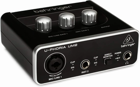 Behringer U-Phoria UM2 USB Audio Interface