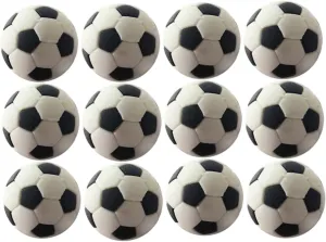 BESPORTBLE 12pcs Mini Soccer Balls Miniature Soccer Set Mini House Decor Boys and Girls