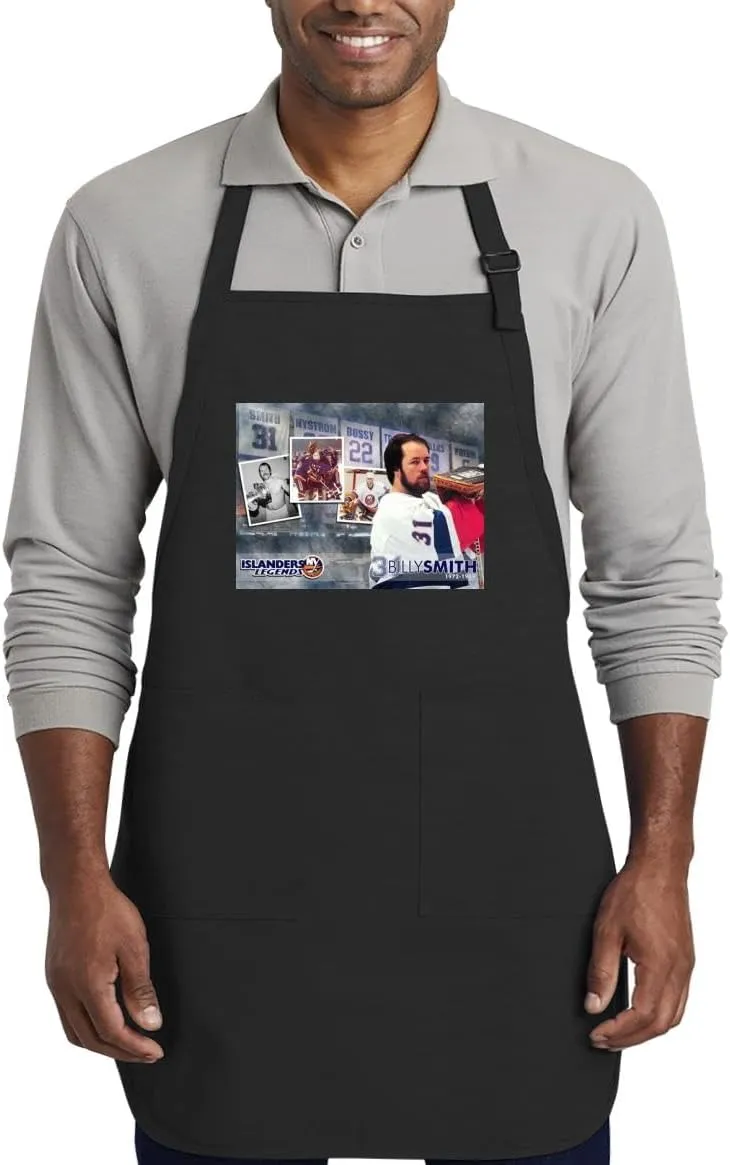 Billy Smith - Kitchen Cooking Cotton Apron SRS #G564564, Black