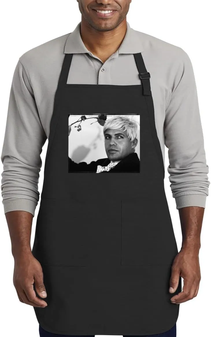 Billy Zane - Kitchen Cooking Cotton Apron SRS #G546265, Black
