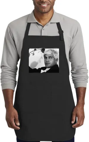 Billy Zane - Kitchen Cooking Cotton Apron SRS #G546265, Black