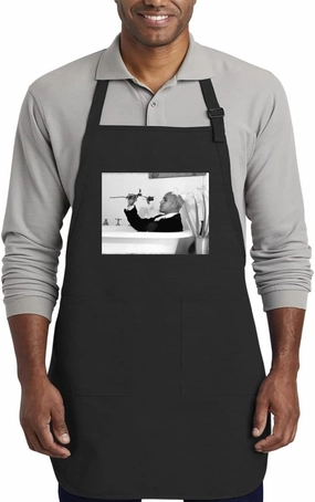 Billy Zane - Kitchen Cooking Cotton Apron SRS #G546264, Black