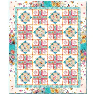Blooms at the Border Quilt Pattern TWW-1008w - Wholesale Product
