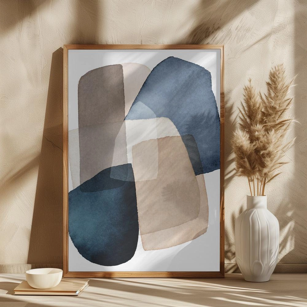 Blue Brown Blocks