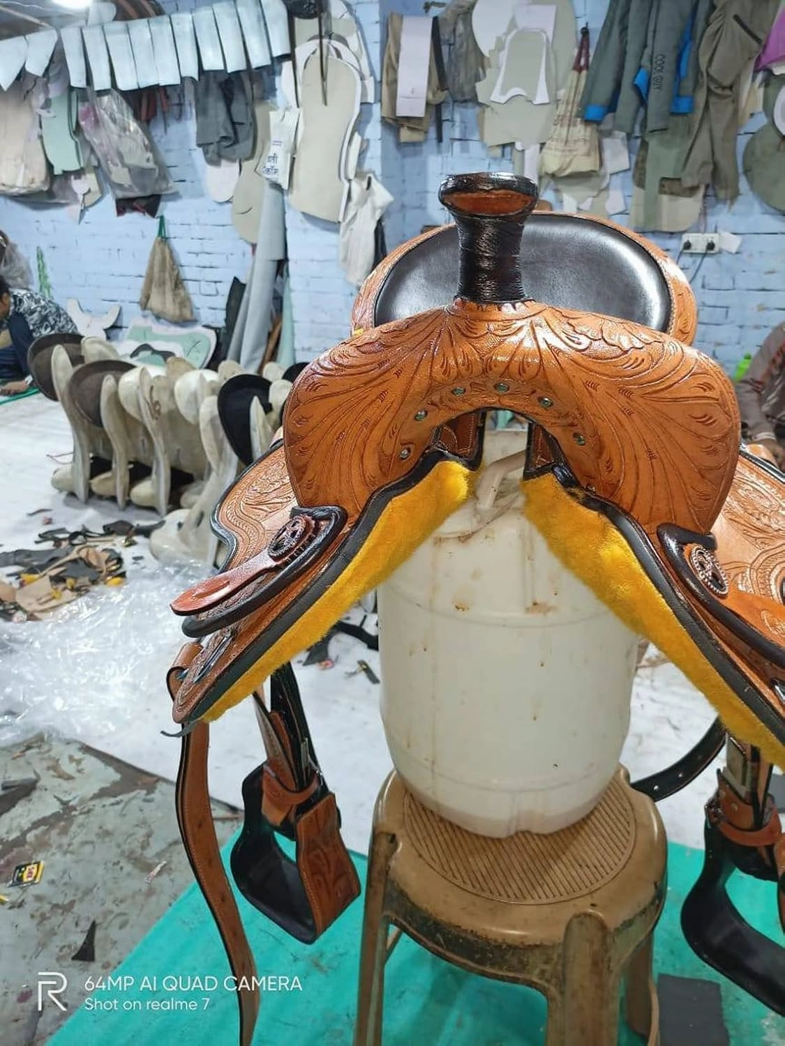 BNB International Western Barrel Racing Horse Saddles Trail Equestrian Pony & Adult Classic Quality Premium Leather for Horse Riding Size:10-18 inches Seat Available BRL226