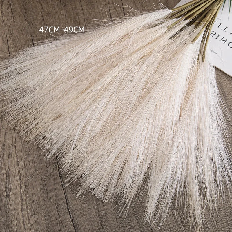 Boho Decor Fluffy Pampas Grass Fake Plant