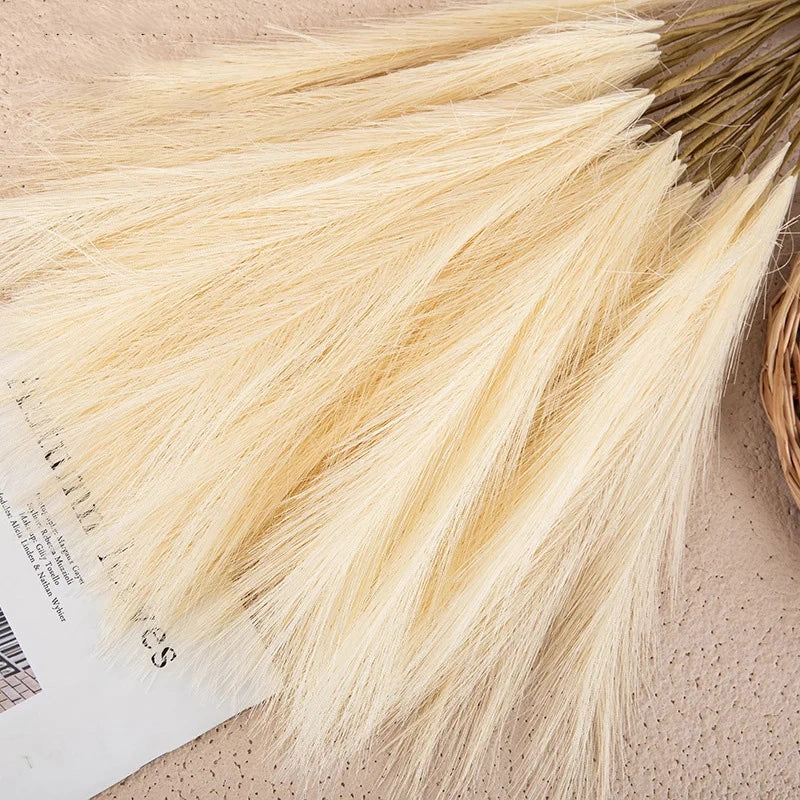 Boho Decor Fluffy Pampas Grass Fake Plant