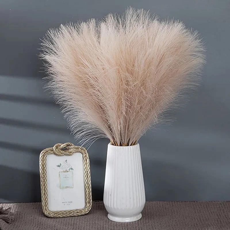Boho Decor Fluffy Pampas Grass Fake Plant
