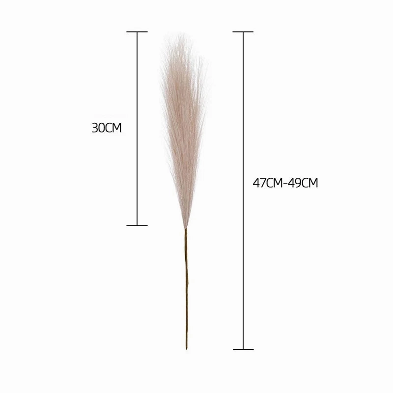 Boho Decor Fluffy Pampas Grass Fake Plant