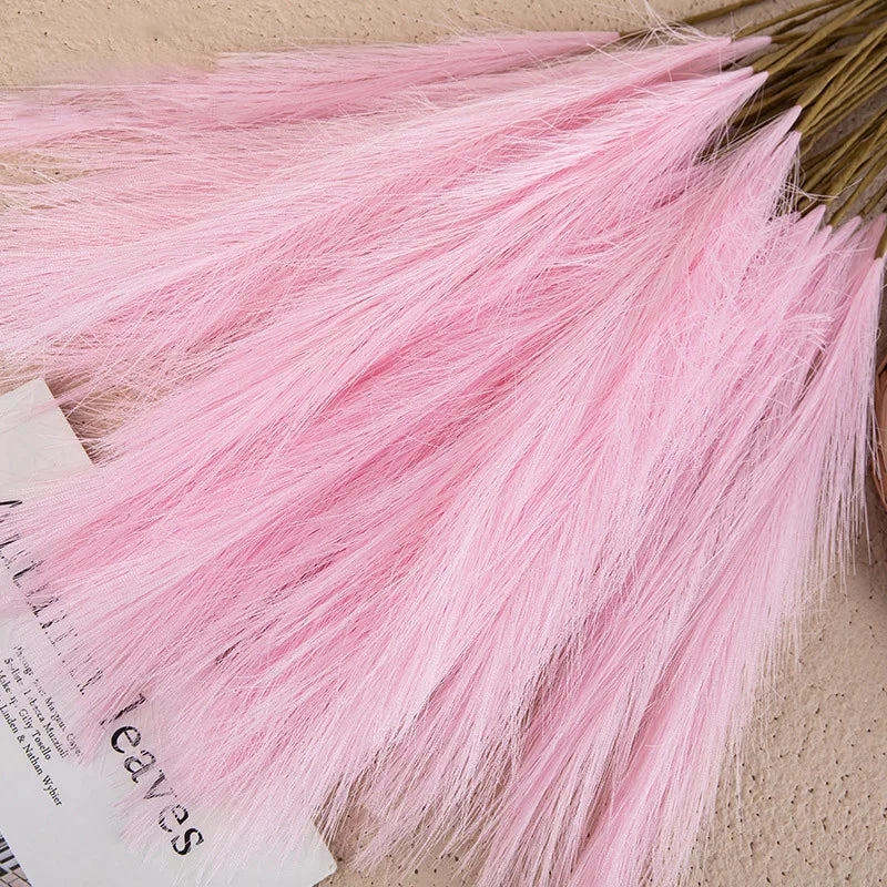 Boho Decor Fluffy Pampas Grass Fake Plant