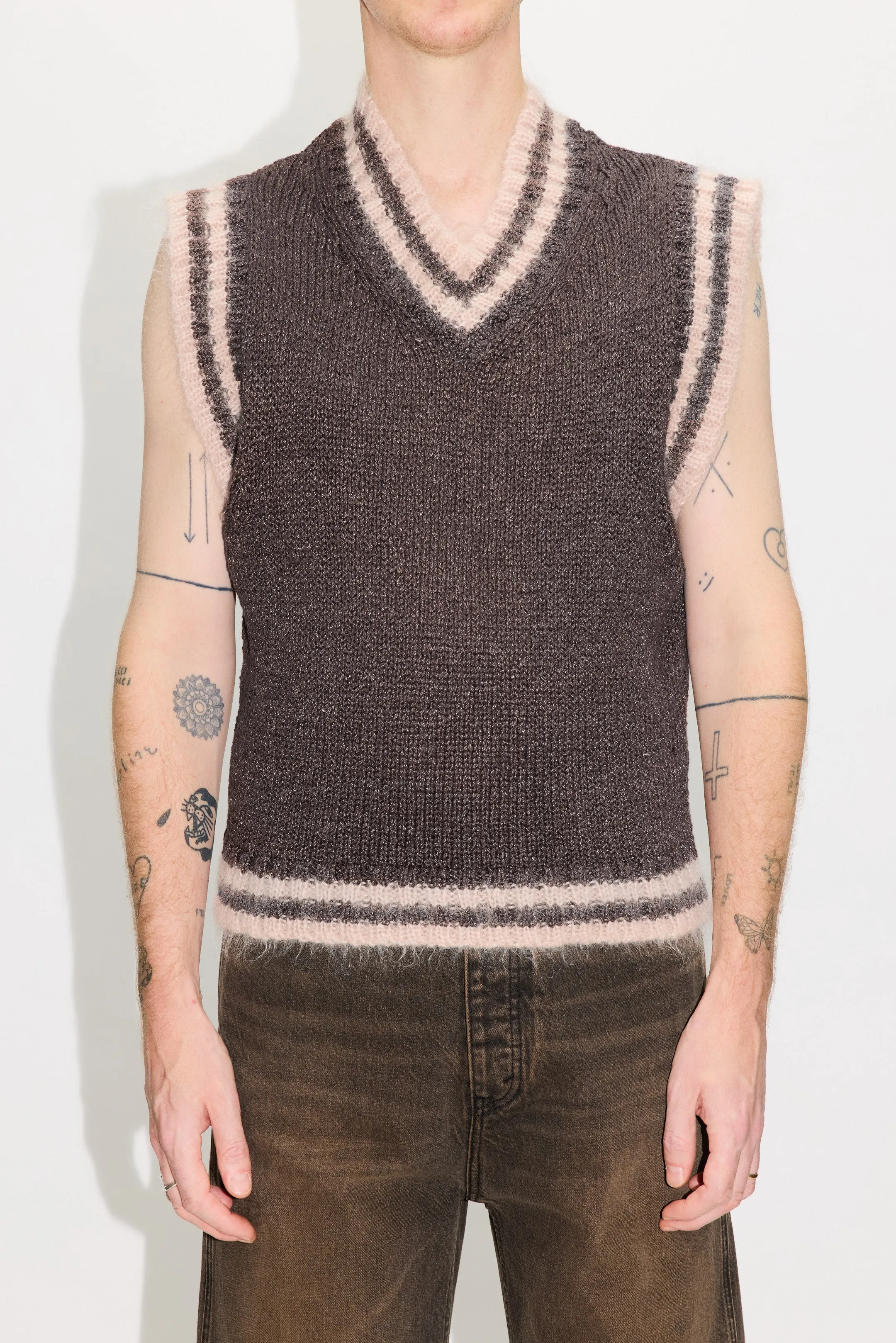 Boxy Knitted Vest