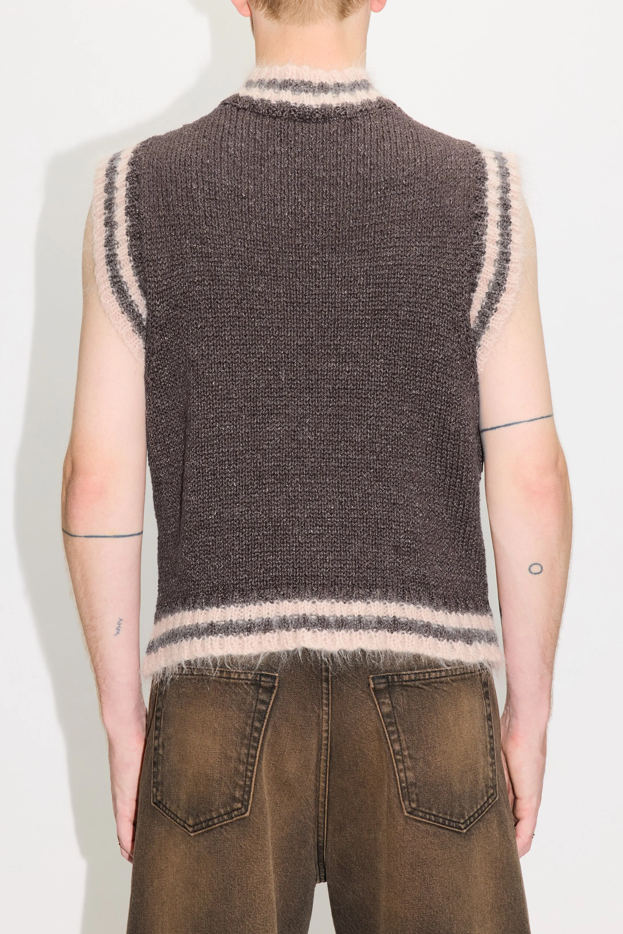 Boxy Knitted Vest