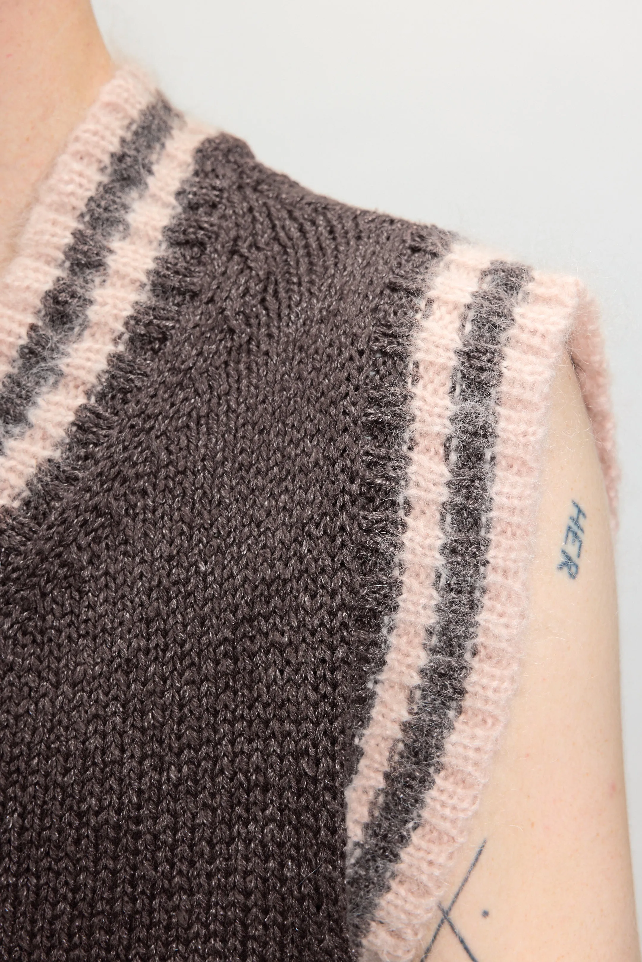 Boxy Knitted Vest
