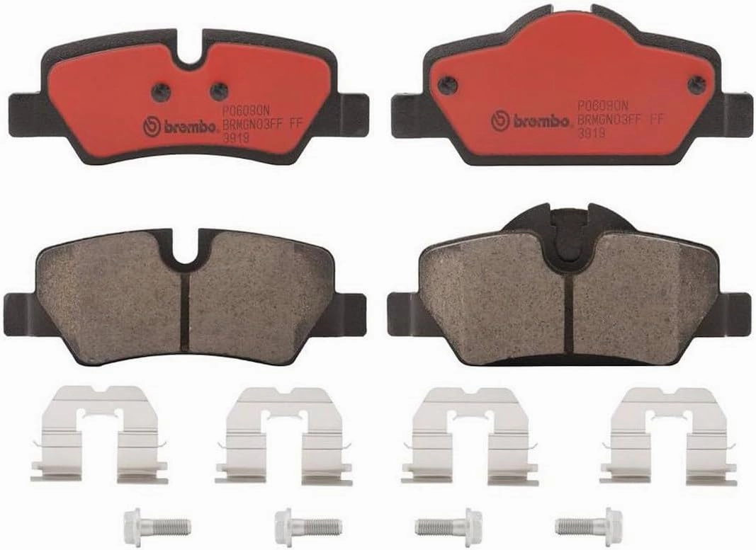 Brembo P06090N Premium Ceramic Rear Disc Brake Pad Set MINI OE# 34216871299