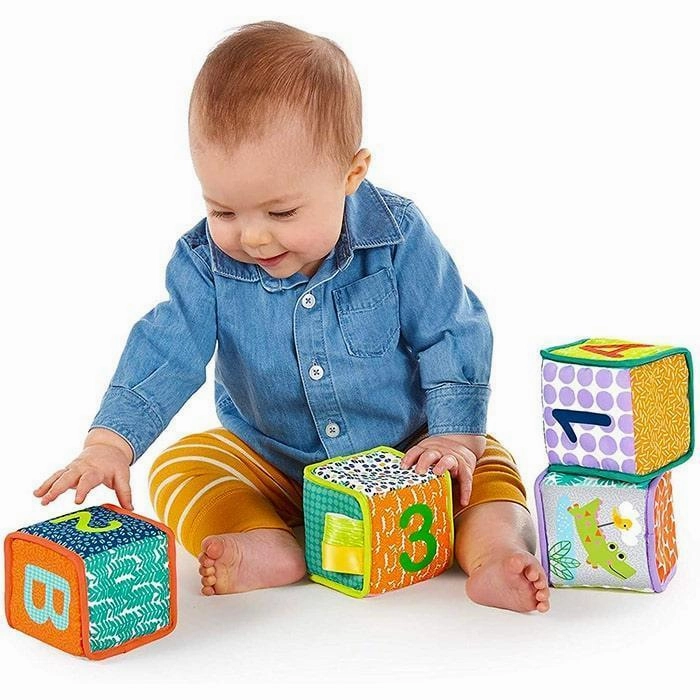 Bright Starts Soft Blocks Grab & Stack Set