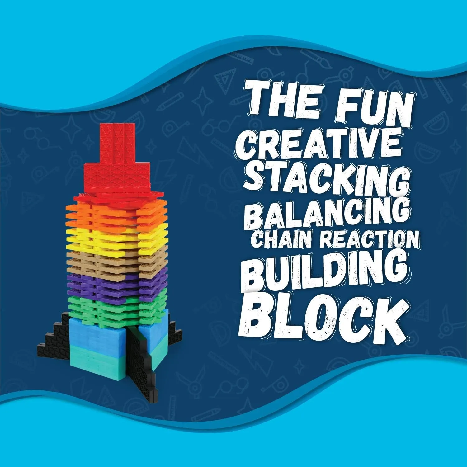 Bulk Dominoes Kinetic Domino Planks Stacking Building Toppling Chain Reaction Dominoes Set for Kids and Creators (180pcs)